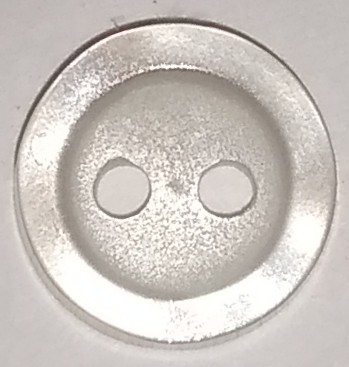 Knapp 10 mm Ø Vit