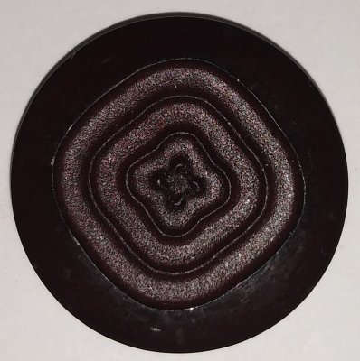 Knapp 28 mm Ø Brun