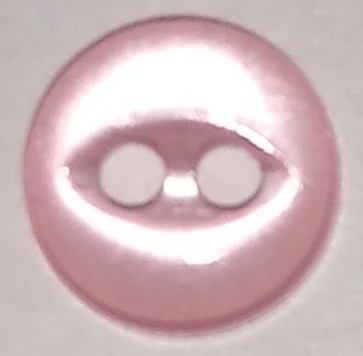 Knapp 8 mm Ø Rosa/Röd