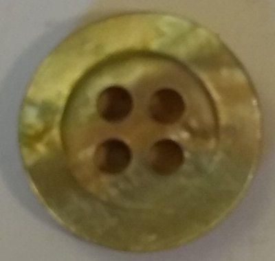 Knapp 13 mm Ø Röd/Grön/Beige