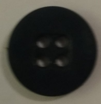 Knapp 15 mm Ø Blå