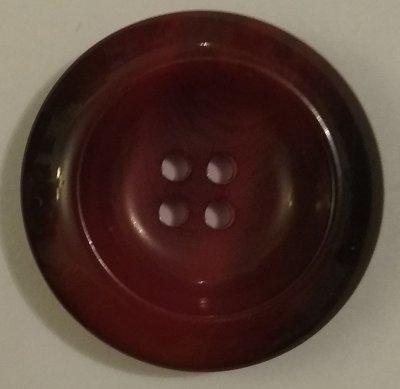 Knapp 28 mm Ø Röd