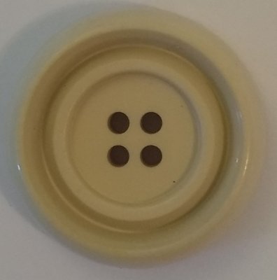 Knapp 28 mm Ø Beige