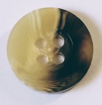 Knapp 15 mm Ø Beige