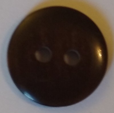 Knapp 13 mm Ø Brun/Lila