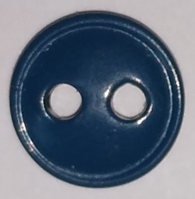 Knapp 12 mm Ø Blå