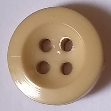 Knapp 12 mm Ø Beige