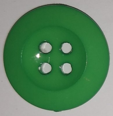 Knapp 21 mm Ø Grön