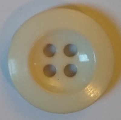 Knapp 19 mm Ø Beige