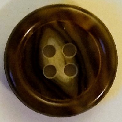 Knapp 19 mm Ø Beige