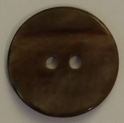 Knapp 23 mm Ø Brun