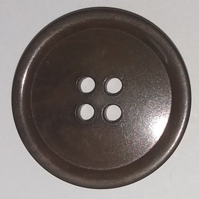 Knapp 26 mm Ø Brun