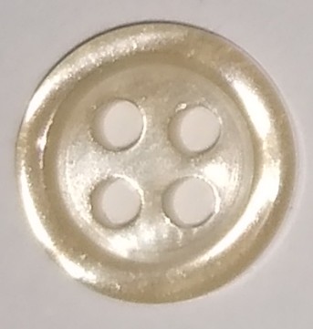 Knapp 10 mm Ø Gul