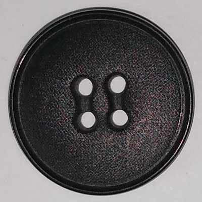 Knapp 19 mm Ø Svart