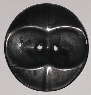Knapp 22 mm Ø Svart