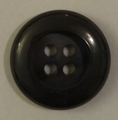 Knapp 25 mm Ø Grå