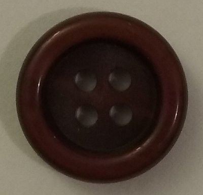 Knapp 20 mm Ø Lila/Brun/Röd