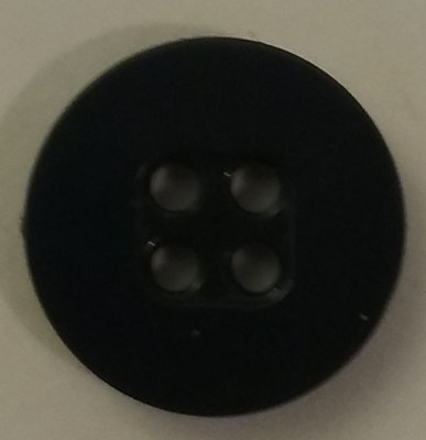 Knapp 16 mm Ø Grå