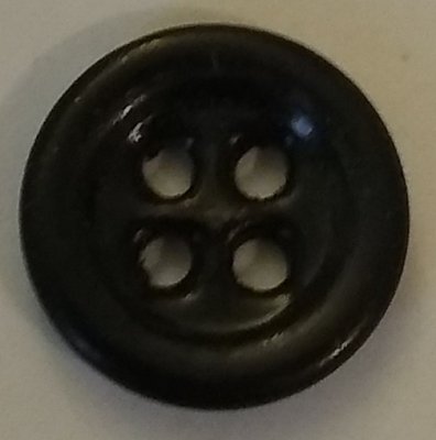 Knapp 14 mm Ø Svart