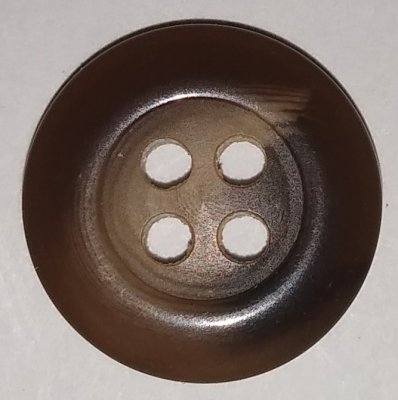 Knapp 16 mm Ø Brun