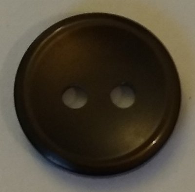 Knapp 13 mm Ø Brun