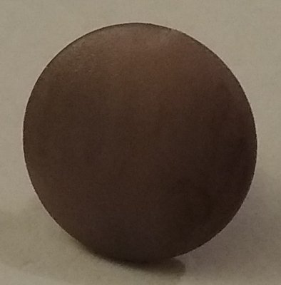 Knapp 12 mm Ø Brun