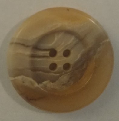 Knapp 28 mm Ø Beige/melerad