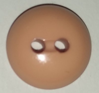 Knapp 12 mm Ø Beige