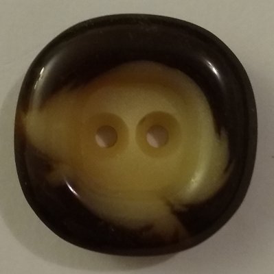 Knapp 25 mm Ø Beige