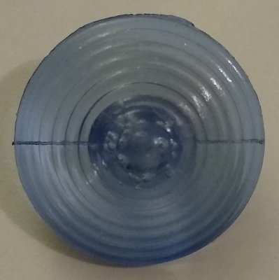 Knapp 23 mm Ø Blå