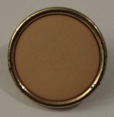 Knapp 21 mm Ø Gul/Beige
