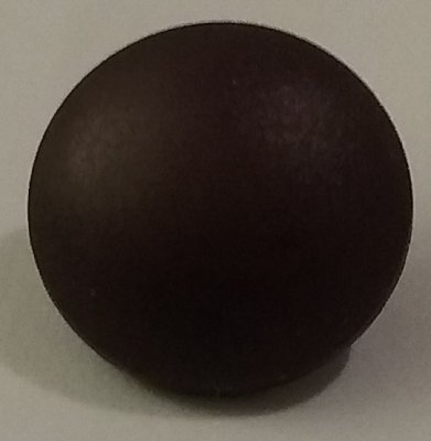 Knapp 16 mm Ø Brun