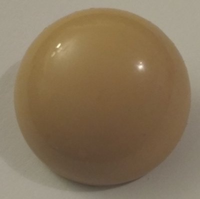 Knapp 26 mm Ø Beige