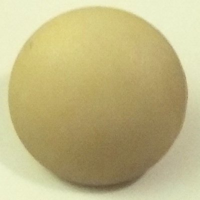 Knapp 18 mm Ø Beige