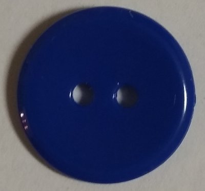 Knapp 16 mm Ø Blå