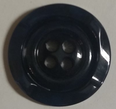 Knapp 26 mm Ø Blå