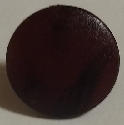 Knapp 12 mm Ø Brun