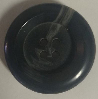 Knapp 29 mm Ø Svart/Grå