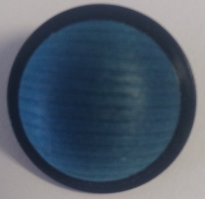 Knapp 23 mm Ø Blå