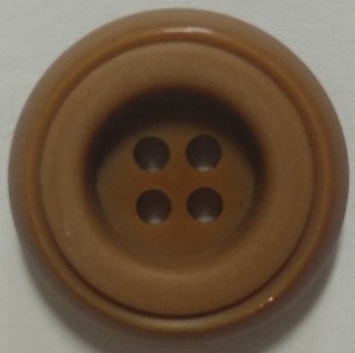 Knapp 28 mm Ø Beige
