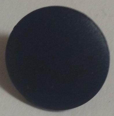 Knapp 16 mm Ø Blå
