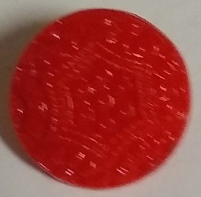 Knapp 11 mm Ø Röd