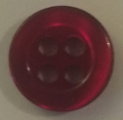 Knapp 10 mm Ø Röd