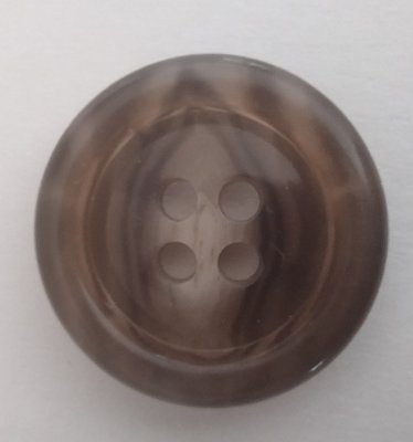 Knapp 20 mm Ø Beige