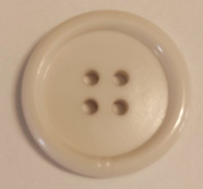 Knapp 28 mm Ø Beige