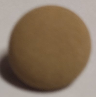 Knapp 16 mm Ø Beige