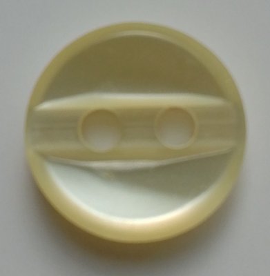 Knapp 10 mm Ø Vit/Beige