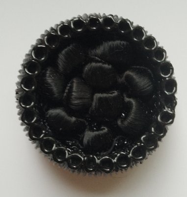 Knapp 31 mm Ø Svart