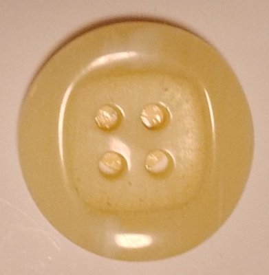 Knapp 17 mm Ø Vit