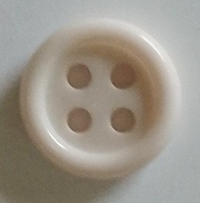 Knapp 11 mm Ø Beige